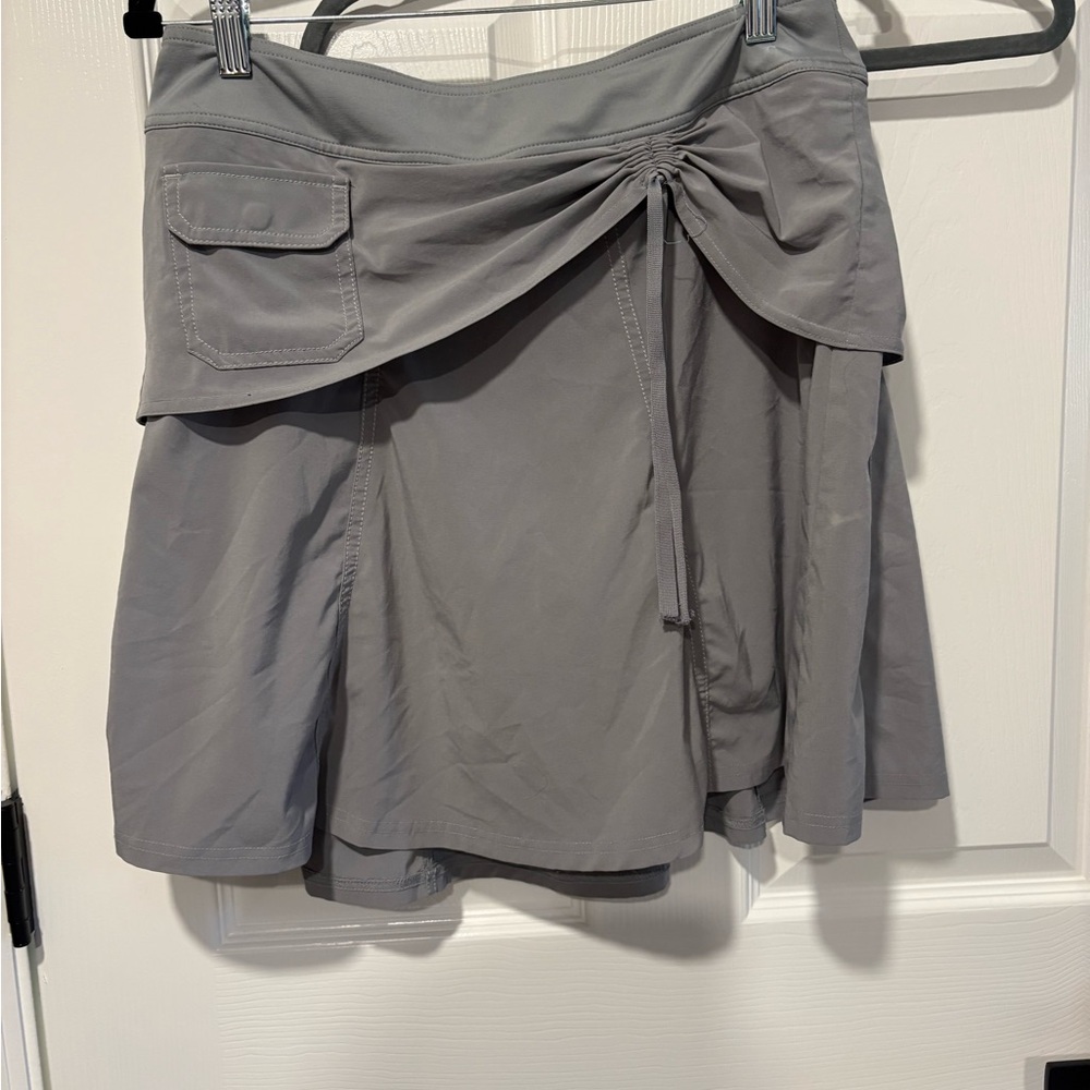Athleta Light Gray Active Skirt